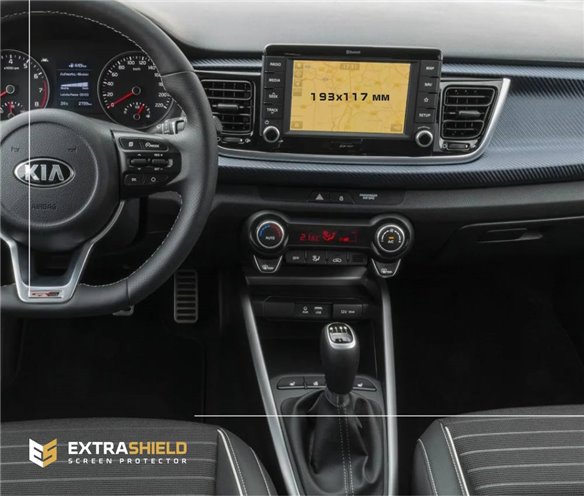 KIA Rio 2019 - protezione per pannellatura ExtraShield x.x Multimedia 8-RIO