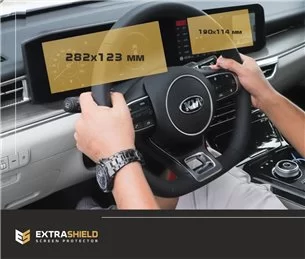 KIA Sportage 2021 - ? Monitor LCD a colori 12 ExtraShield Screeen Protector-SPORTAGE