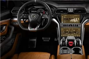 Lamborghini Urus 2017 - Gegenwart Multimedia + Klimaautomatik 10,1-8,6 ExtraShield Screeen Protector-Urus