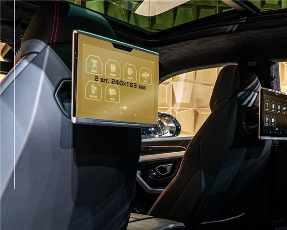 Lamborghini Urus 2017 - Presente monitor passeggeri (2 pezzi) 12,5 ExtraShield Screeen Protector-Urus