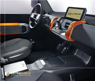 Land Rover Defender (90-110) 2019 - Oggi Multimedia Touch Pro 10 Protezione parabrezza ExtraShield-DEFENDER