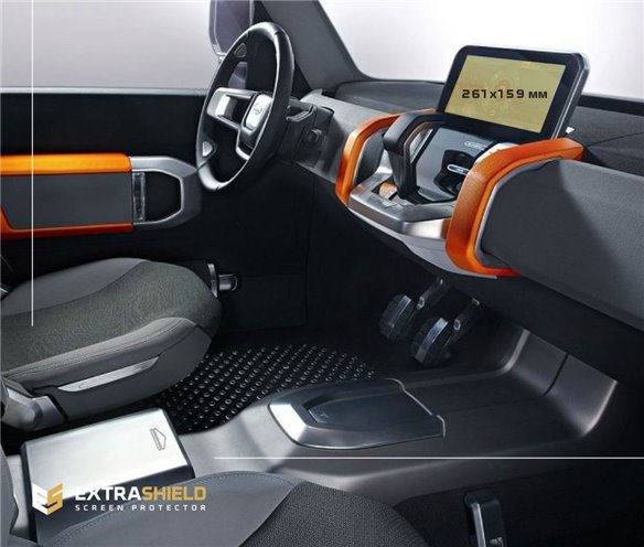 Land Rover Defender (90-110) 2019 - Heute Multimedia Touch Pro 10 ExtraShield Frontscheibenschutzscheibe-DEFENDER