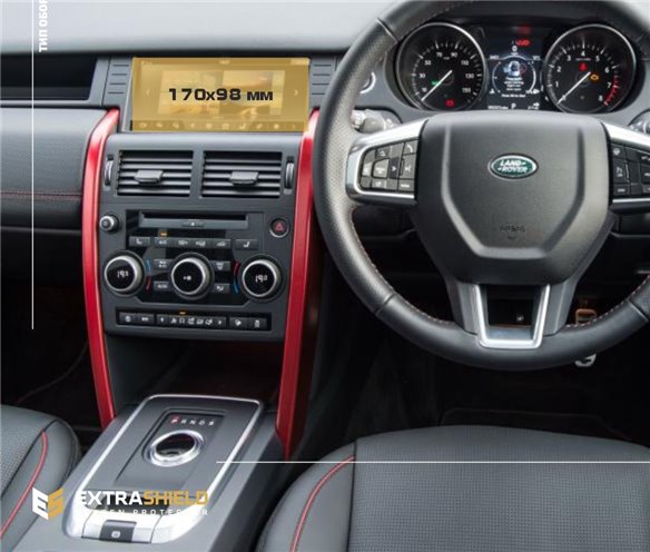 Land Rover Discovery Sport (L550) 2016 - 2020 Multimedia 8 ExtraShield Frontscheibenschutzscheibe-DISCOVERY