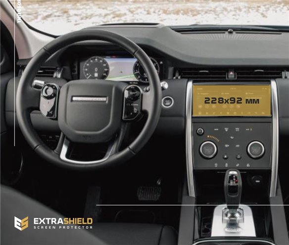 Land Rover Discovery Sport (L550) 2020 - Present Multimedia 10,2 ExtraShield Screeen Protector-DISCOVERY