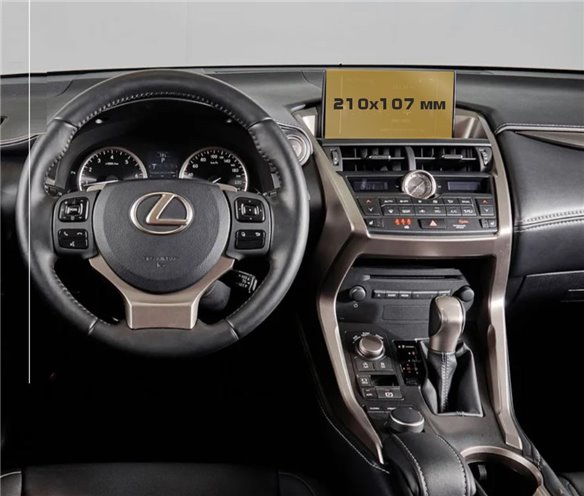 Lexus NX 2014 - 2017 Multimedia 7 Protezione parabrezza ExtraShield-NX