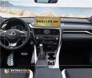 Lexus RX 2019 - Geschenk Multimedia 12,3 ExtraShield Screeen Protector-RX