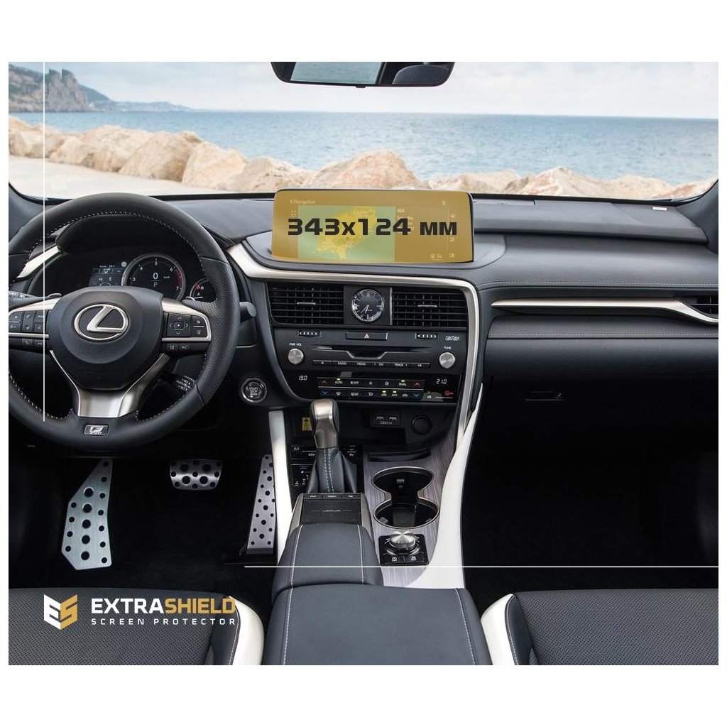 Lexus RX 2019 - Geschenk Multimedia 12,3 ExtraShield Screeen Protector-RX