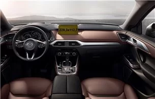 Mazda CX-9 2015 - 2020 Multimedia 8 ExtraShield Scheibensicherung-MAZDA CX-9