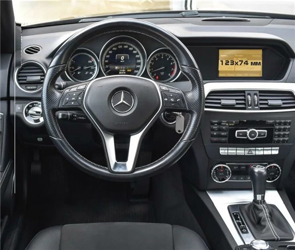 Mercedes-Benz Classe C (S204,C204,W204) 2011 - 2013 Multimedia ExtraShield protezione dei pannelli-C CLASS W204 Mercedes-Benz Classe C (S204,C204,W204) 2011 - 2013 Multimedia ExtraShield protezione dei pannelli-C CLASS W204