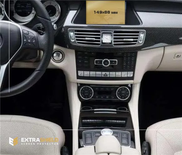Mercedes-Benz CLS (C218/X218) 2010-2014 Multimedia 5,8 ExtraShield Screeen Protector-CL CLS CLK CLASS