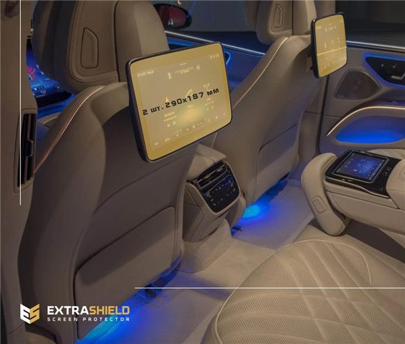Mercedes-Benz EQS 2020 - Monitor passeggeri attuali (2 pezzi,) 10,2 ExtraShield Screeen Protector-EQC EQS
