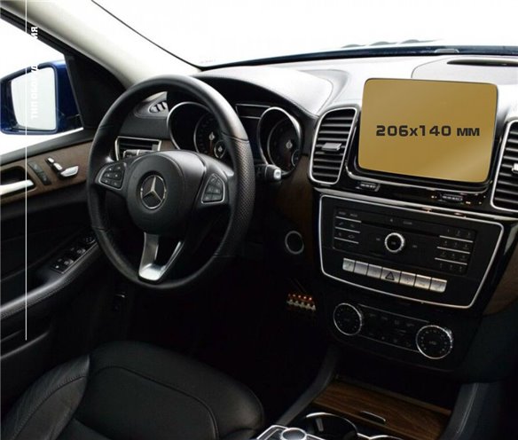 Mercedes-Benz GL (X166) 2012 - 2015 Multimedia 8,4 Protezione per pannelli ExtraShield-G GLK GL CLASS
