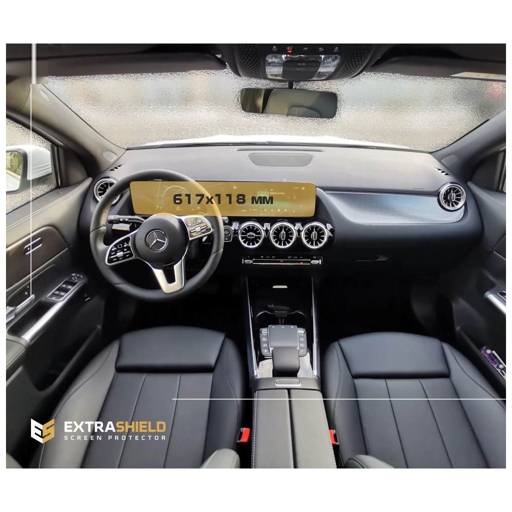 Mercedes-Benz GLA (H247) 2019 - Present Digital Speedometer + Multimedia 10,25 ExtraShield Screeen Protector-Mercedes-Benz GLA-c Mercedes-Benz GLA (H247) 2019 - Present Digital Speedometer + Multimedia 10,25 ExtraShield Screeen Protector-Mercedes-Benz GLA-c