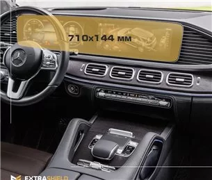 Mercedes-Benz GLE (W167/C167) 2018 - Oggi Tachimetro digitale + Multimedia 12,3 ExtraShield Screeen Protector-Mercedes-Benz GLE-