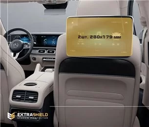Mercedes-Benz GLE (W167/C167) 2018 - Oggi monitor passeggeri (2 pezzi,) 10,2 ExtraShield Screeen Protector-Mercedes-Benz GLE-cla