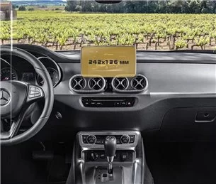 Mercedes-Benz GLS (X166) 2015 - 2019 Multimedia 8,4 ExtraShield protezione del pannello-Mercedes-Benz GLS-class