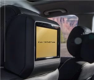 Mercedes-Benz GLS (X166) 2015 - 2019 Monitor passeggeri (2 pezzi,) ExtraShield Screeen Protector-Mercedes-Benz GLS-class