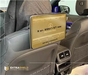 Mercedes-Benz GLS (W167) 2019 - Oggi monitor passeggeri (2 pezzi,) 10,2 con telecamera + ON ExtraShield Screeen Protector-Merced