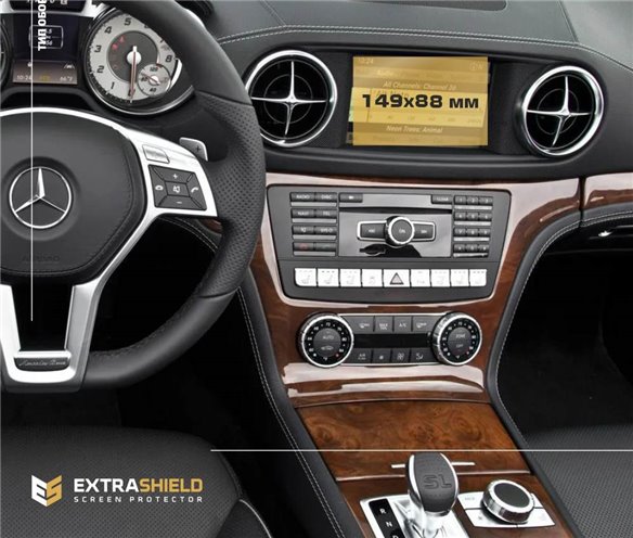 Mercedes-Benz Classe SL (R231/R232) 2012 - Oggi Multimedia 7 Protezione per pannelli ExtraShield-S, SL Mercedes-Benz Classe SL (R231/R232) 2012 - Oggi Multimedia 7 Protezione per pannelli ExtraShield-S, SL