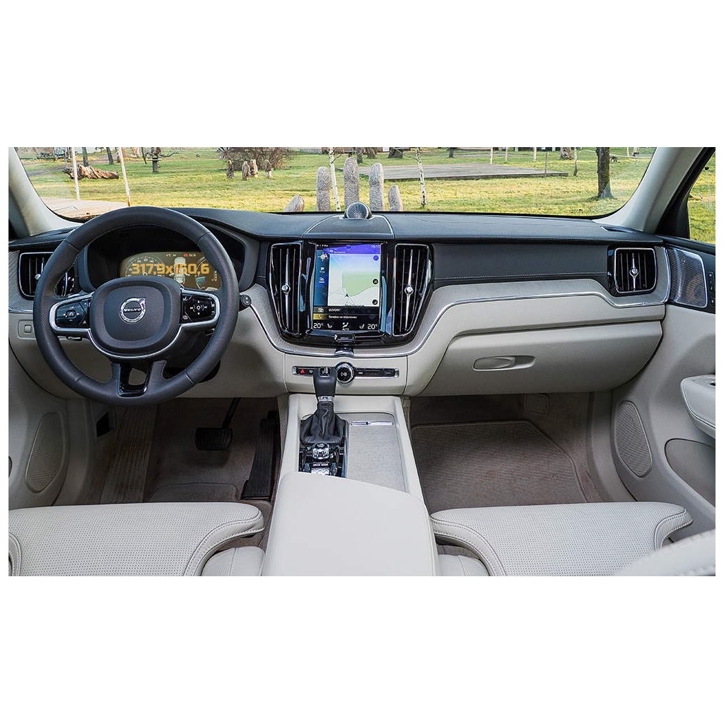 Volvo XC60 2017 - Attuale tachimetro digitale ExtraShield Screeen Protector-XC60