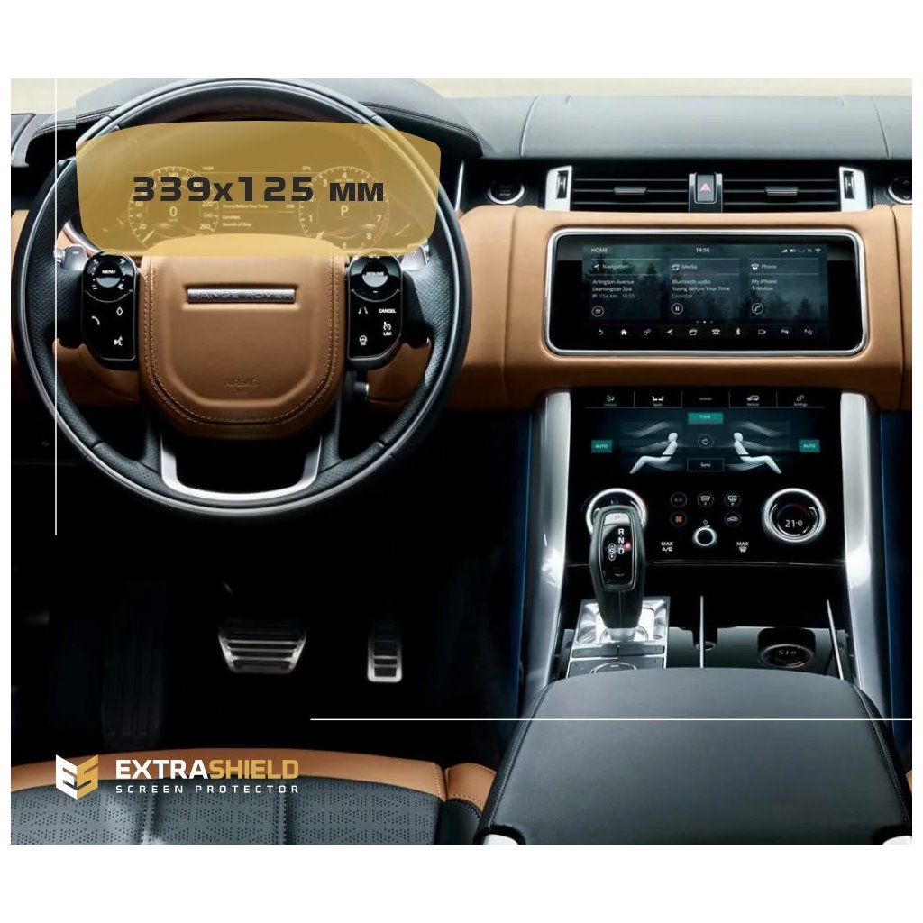 Land Rover RR Sport (L494) 2012 - Present Digital Speedometer ExtraShield Screeen Protector-RANGE ROVER SPORT Land Rover RR Sport (L494) 2012 - Present Digital Speedometer ExtraShield Screeen Protector-RANGE ROVER SPORT