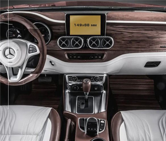 Mercedes-Benz X-Klasse (X470) 2017 - 2020 Multimedia 5,4 ExtraShield Frontscheibenschutzscheibe-X-CLASS