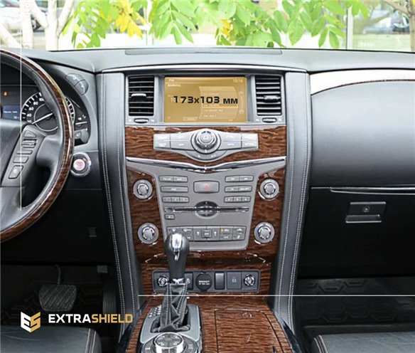 Nissan Patrol (Y62) 2010 - 2017 Multimedia 8 ExtraShield Verkleidungsschutz-PATROL
