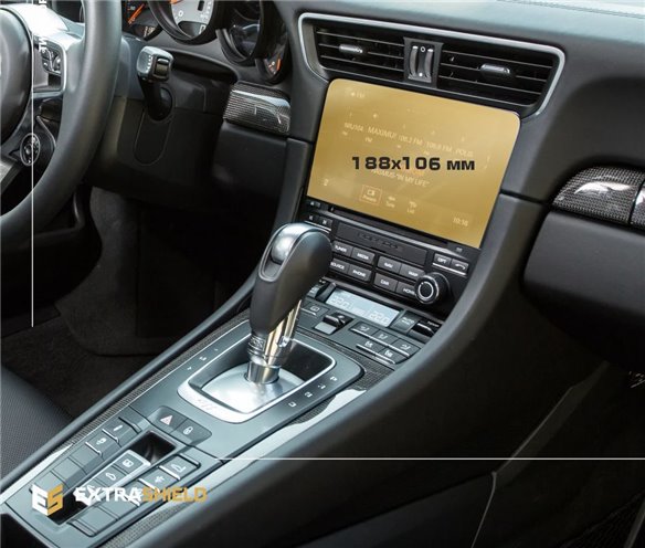 Porsche 911 (991) 2016 - 2020 Multimedia Sound Package Plus 7 ExtraShield Screeen Protector-911 Porsche 911 (991) 2016 - 2020 Multimedia Sound Package Plus 7 ExtraShield Screeen Protector-911