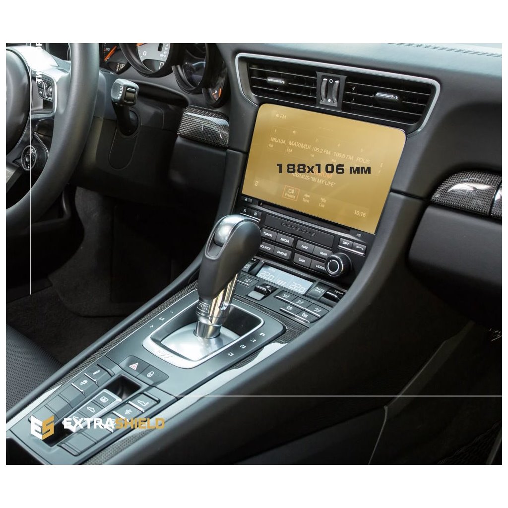 Porsche 911 (991) 2016 - 2020 Multimedia Sound Package Plus 7 ExtraShield Screeen Protector-911 Porsche 911 (991) 2016 - 2020 Multimedia Sound Package Plus 7 ExtraShield Screeen Protector-911