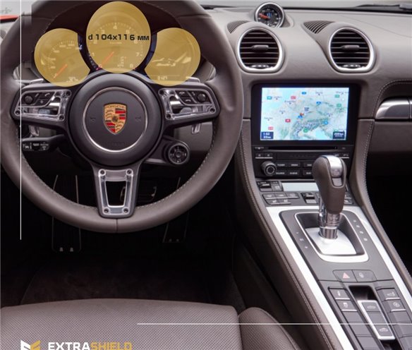 Porsche Boxster 2016 - Oggi Tachimetro digitale 12 ExtraShield Screeen Protector-BOXSTER Porsche Boxster 2016 - Oggi Tachimetro digitale 12 ExtraShield Screeen Protector-BOXSTER
