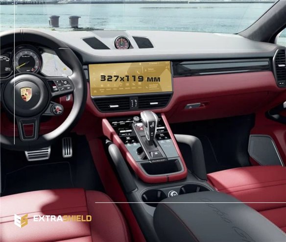 Porsche Cayenne 2017 - Oggi Multimedia 12 ExtraShield Screeen Protector-CAYENNE Porsche Cayenne 2017 - Oggi Multimedia 12 ExtraShield Screeen Protector-CAYENNE
