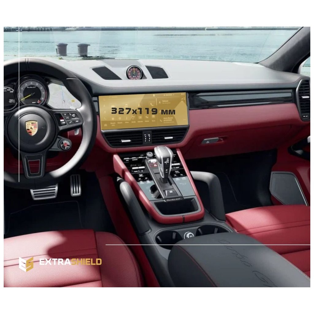 Porsche Cayenne 2017 - Gegenwart Multimedia 12 ExtraShield Screeen Protector-CAYENNE