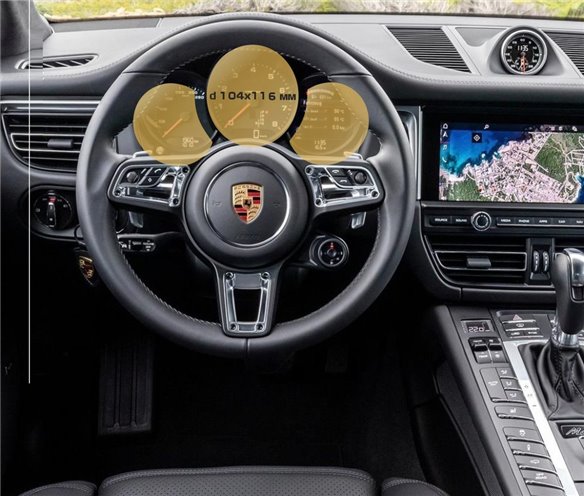 Porsche Macan 2018 - Presente Tachimetro digitale 12 ExtraShield Screeen Protector-MACAN Porsche Macan 2018 - Presente Tachimetro digitale 12 ExtraShield Screeen Protector-MACAN