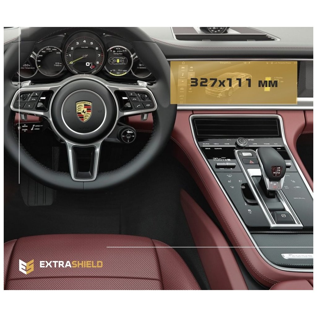 Porsche Panamera II 2017 - Gegenwart Multimedia 12 ExtraShield Screeen Protector-PANAMERA Porsche Panamera II 2017 - Gegenwart Multimedia 12 ExtraShield Screeen Protector-PANAMERA