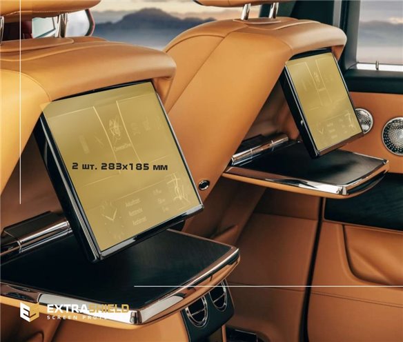 Rolls-Royce Cullinan 2018 - Presente monitor passeggeri (2 pezzi,) 15 ExtraShield Screeen Protector-Rolls-Royce Cullinan