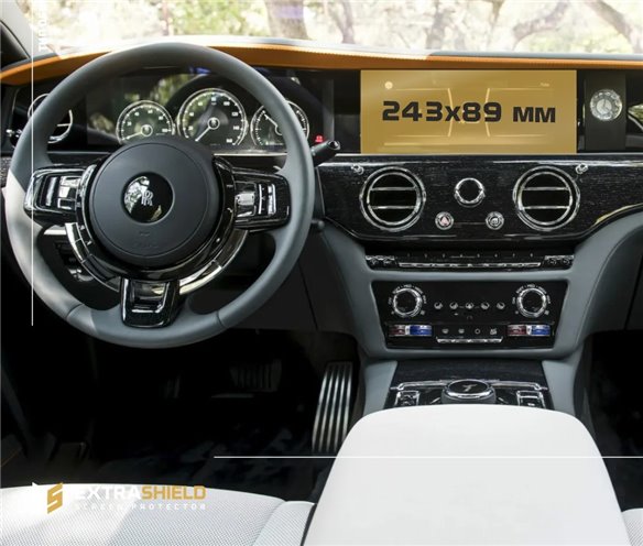 Rolls-Royce Ghost 2014 - 2021 Multimedia 8,8 ExtraShield Screeen Protector-Rolls-Royce Ghost