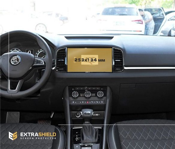 Skoda Karoq (NU7) 2016 - Present Multimedia Columbus 9,2 ExtraShield Screeen Protector-KAROQ