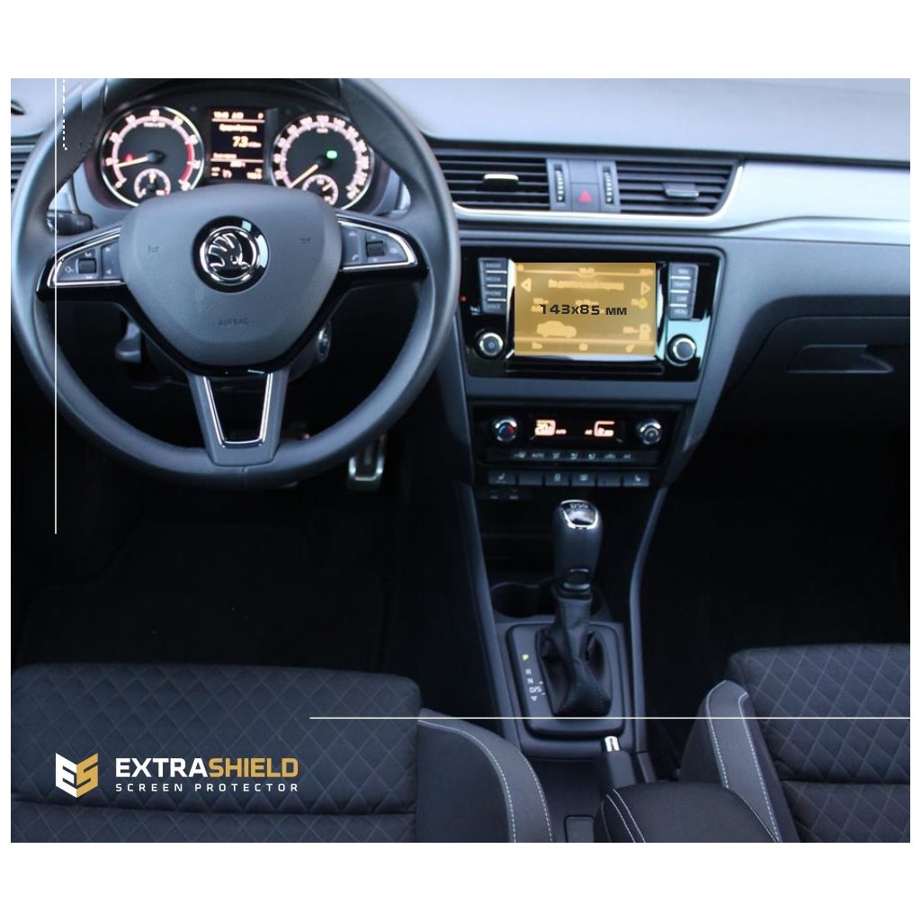 Skoda Octavia (A7) 2016 - Present Multimedia Swing 6,5 ExtraShield Screeen Protector-OCTAVIA