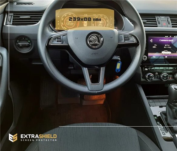 Skoda Octavia (A7) 2019 - Present Digital Speedometer LCD-Digi 10,25 ExtraShield Screeen Protector-OCTAVIA