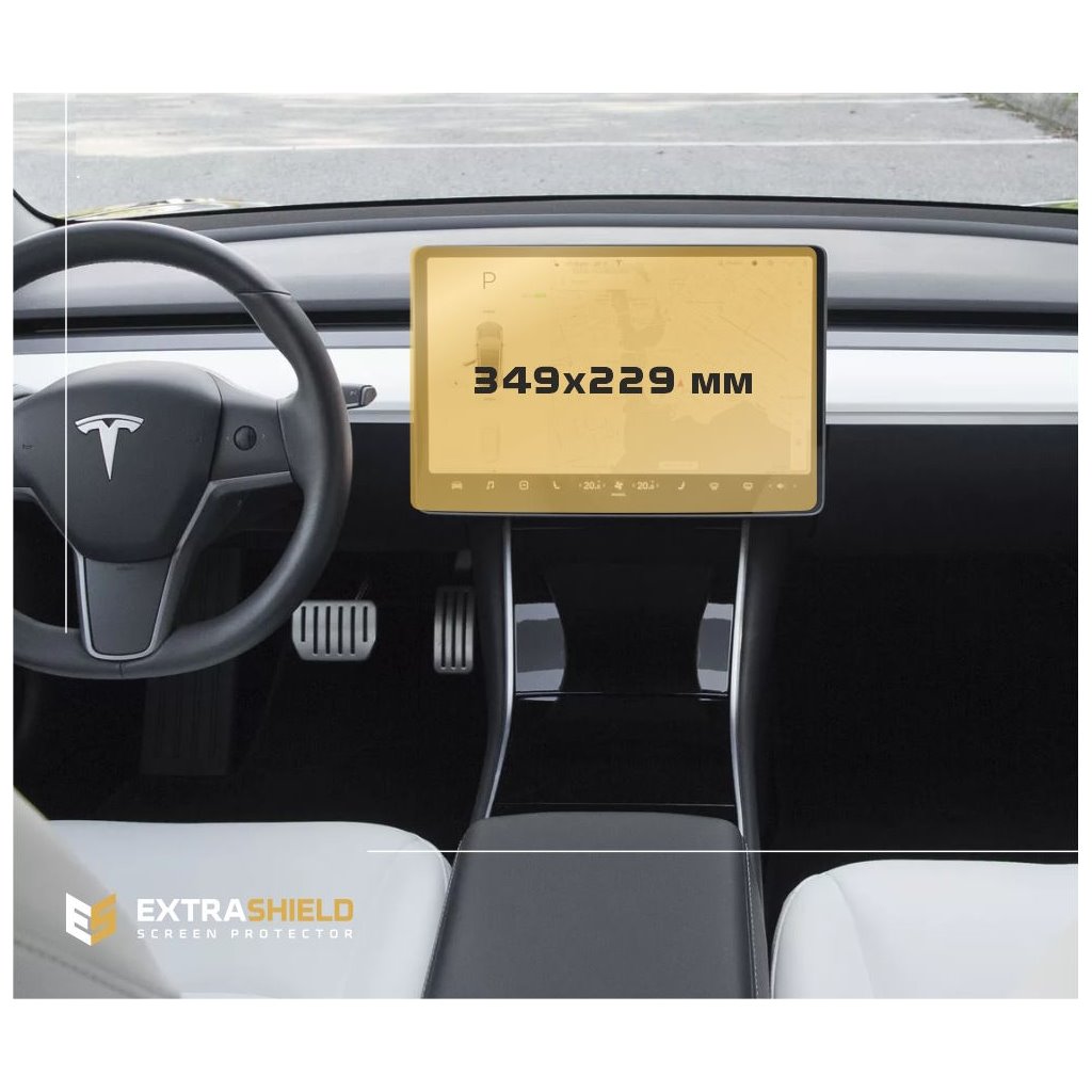 Tesla Model 3 2017 - Attuale Multimedia 15 ExtraShield Screeen Protector-MODEL 3