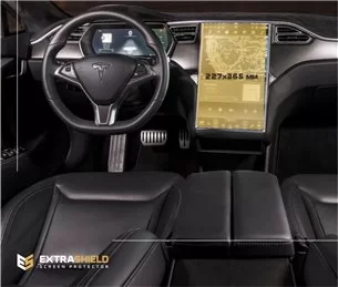 Tesla Model S 2012 - Attuale Multimedia 17 ExtraShield Screeen Protector-MODEL S