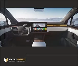 Tesla Model X 2021 - attuale Multimedia Passenger ExtraShield Screeen Protector-MODEL X