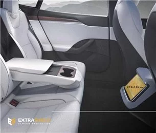 Tesla Model X 2021 - Presente aria condizionata posteriore ExtraShield Screeen Protector-MODEL X