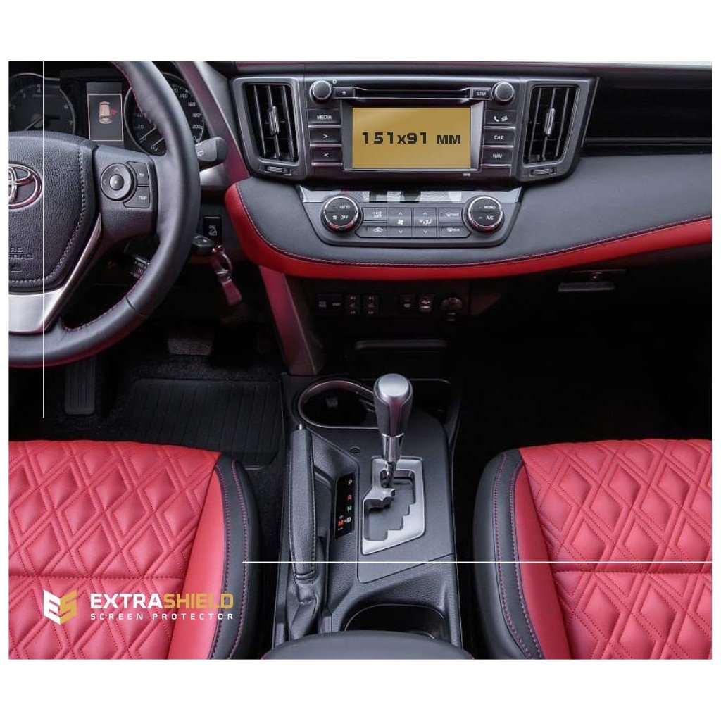 Toyota RAV4 2018 - Attuale Multimedia 6,5 ExtraShield Screeen Protector-RAV 4 Toyota RAV4 2018 - Attuale Multimedia 6,5 ExtraShield Screeen Protector-RAV 4