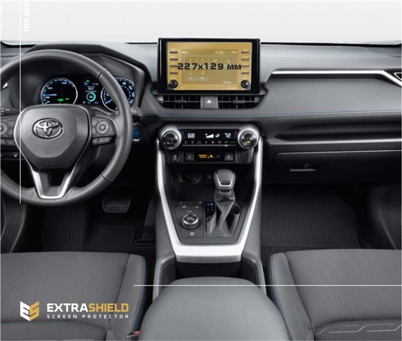 Toyota RAV4 2018 - Attuale Multimedia 7 ExtraShield Screeen Protector-RAV 4