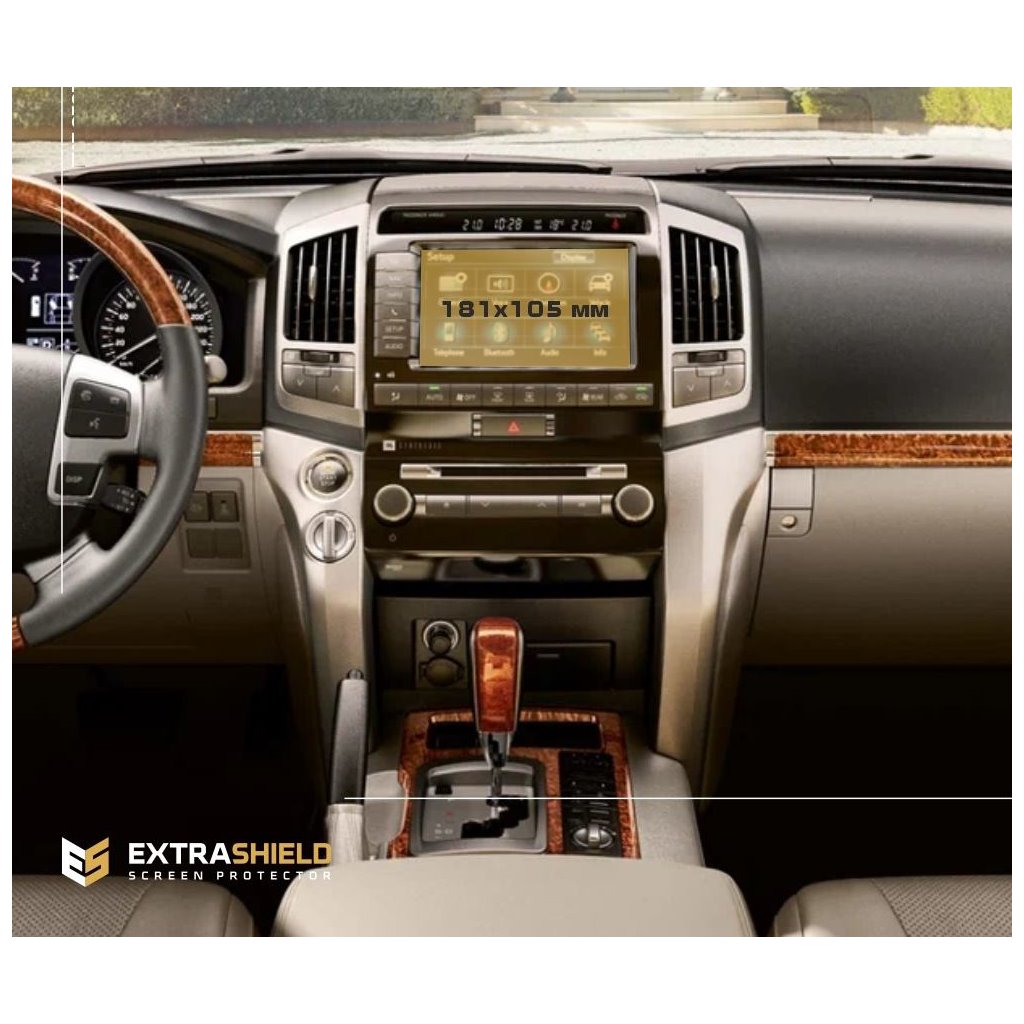 Toyota Land Cruiser 200 2015 - Present Multimedia 9 ExtraShield Screeen Protector-LAND CRUISER