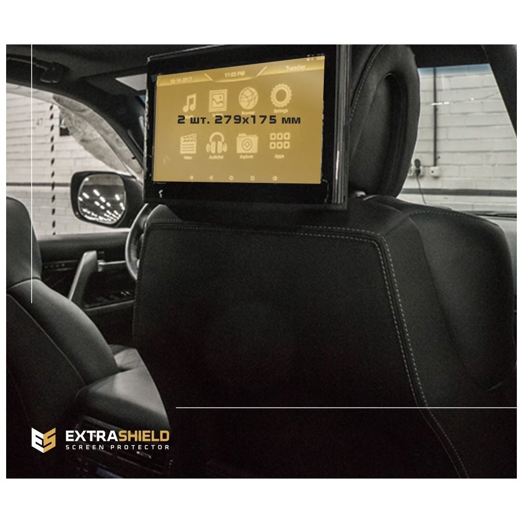 Toyota Land Cruiser 200 2015 - Presente Monitor passeggero, 2 pz. ExtraShield Screeen Protector-LAND CRUISER Toyota Land Cruiser 200 2015 - Presente Monitor passeggero, 2 pz. ExtraShield Screeen Protector-LAND CRUISER
