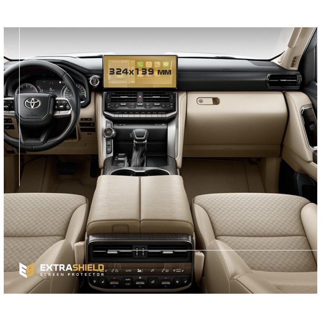 Toyota Land Cruiser 300 2021 - Presente Monitor LCD a colori (12,3) ExtraShield Screeen Protector-LAND CRUISER Toyota Land Cruiser 300 2021 - Presente Monitor LCD a colori (12,3) ExtraShield Screeen Protector-LAND CRUISER