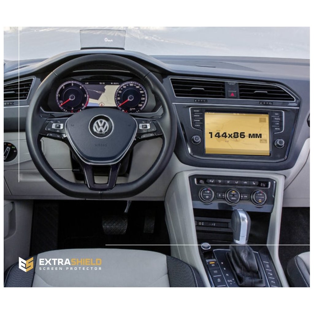Volkswagen Tiguan (MK2) 2016 - Present Multimedia Composition 6,5 ExtraShield Screeen Protector-TIGUAN Volkswagen Tiguan (MK2) 2016 - Present Multimedia Composition 6,5 ExtraShield Screeen Protector-TIGUAN