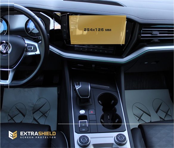 Volkswagen Touareg (CR) 2018 - Present Multimedia 9 ExtraShield Screeen Protector-Touareg III (Typ CR) Volkswagen Touareg (CR) 2018 - Present Multimedia 9 ExtraShield Screeen Protector-Touareg III (Typ CR)